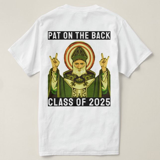 Katolska skolan Studenten 2025 T-Shirt (Design baksida)