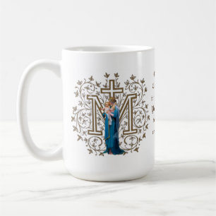 Katolskt jungfru Mary Kor Jesus Prayer Religiösa Kaffemugg