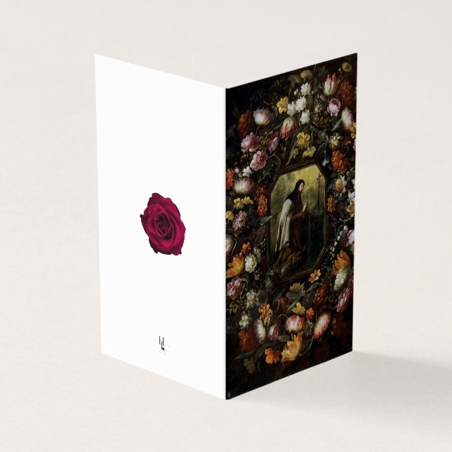 Katolskt kondoleans - tack för dina kort (Utsida)