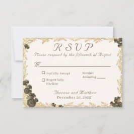 Katolskt svarskort för Ornate Ro OSA Kort