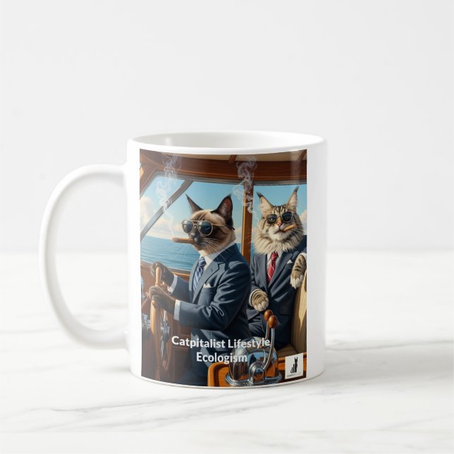 Katpitalistisk ekologism: för att miljövänliga yac kaffemugg (Vänster)