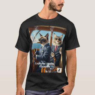 Katpitalistisk ekologism: för att miljövänliga yac t shirt