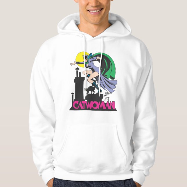 Katravare och Logotyp Rosa Hoodie (Framsida)