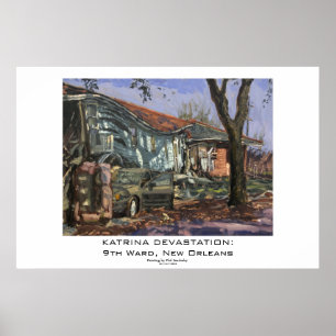 KATRINA FÖRÖDELSE: 9th Avvärja New Orleans Poster