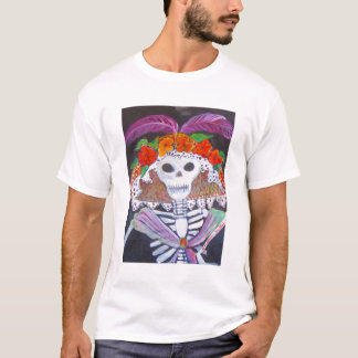 Katrina t skjorta: Day of the dead Tee