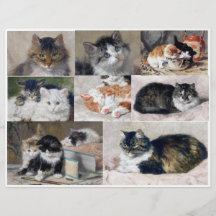 Kats & Kittens art av Henriette Ronner