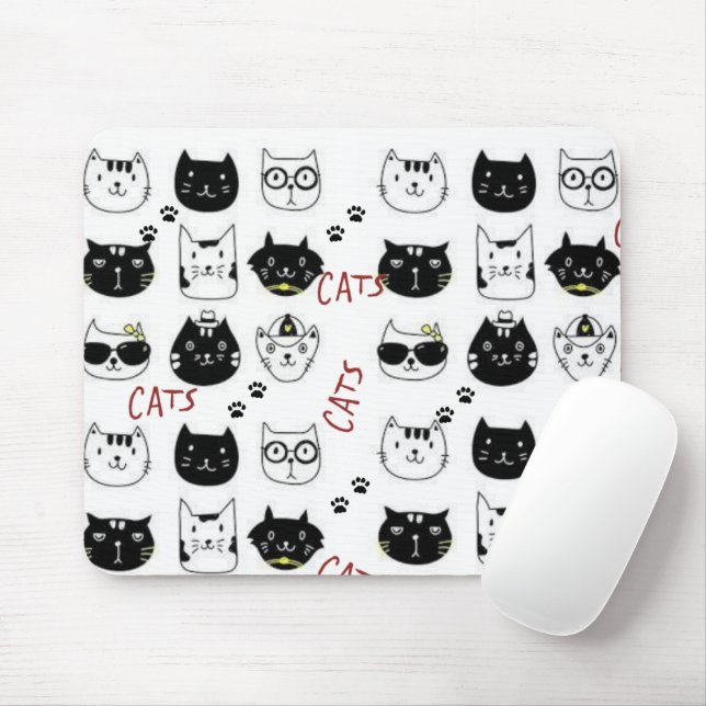 Kats Kittens Mouse Pad! Musmatta (Med mus)