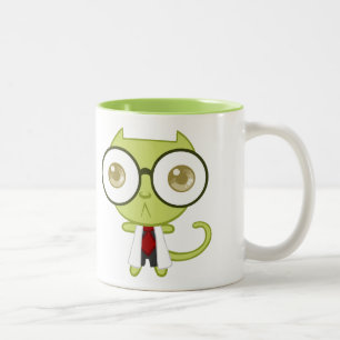 Kats med Glassez: ProfessorOops mugg