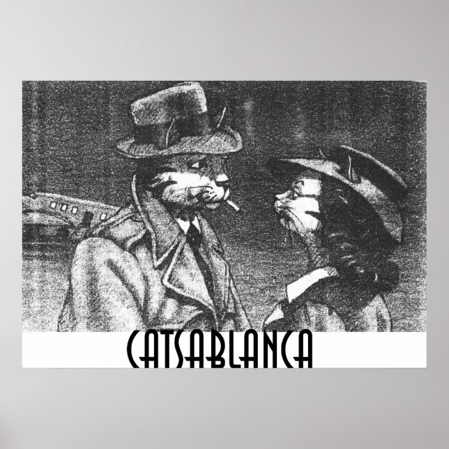 KATSABLANKA POSTER (Framsidan)