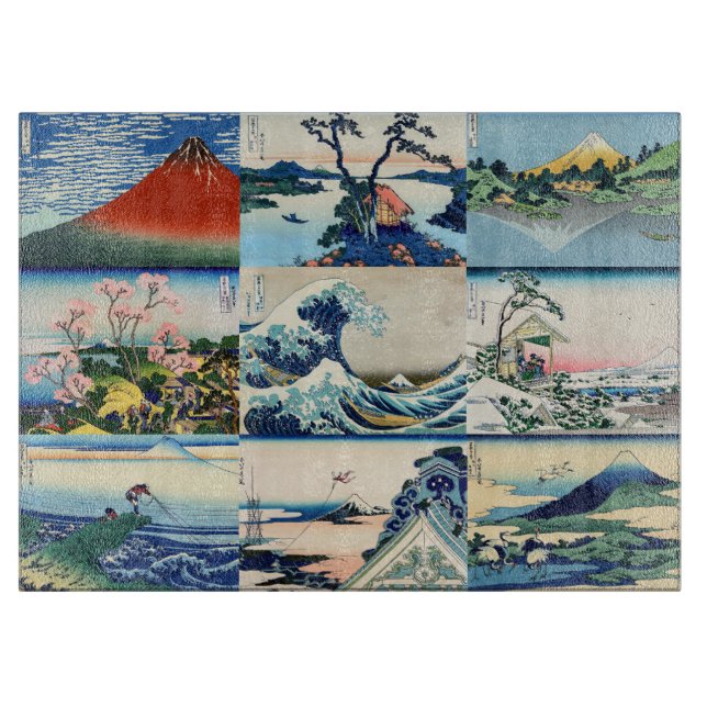 Katsushika Hokusai - 36 vyer av Mt Fuji Selection (Framsidan)