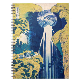Katsushika Hokusai - Amida Falls Anteckningsbok