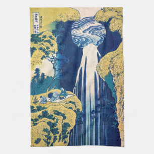 Katsushika Hokusai - Amida Falls Kökshandduk