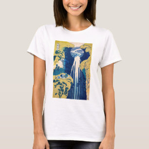 Katsushika Hokusai - Amida Falls T Shirt