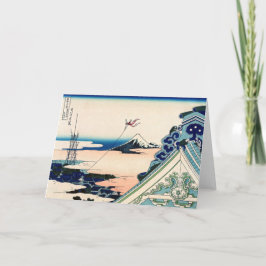 Katsushika Hokusai - Asakusa Honganji temple, Edo Kort