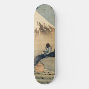Katsushika Hokusai - Boy ViTuji Mini Skateboard Bräda 18,5 Cm