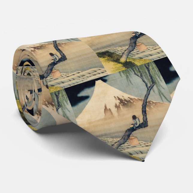 Katsushika Hokusai - Boy ViTuji Slips (Rullad)
