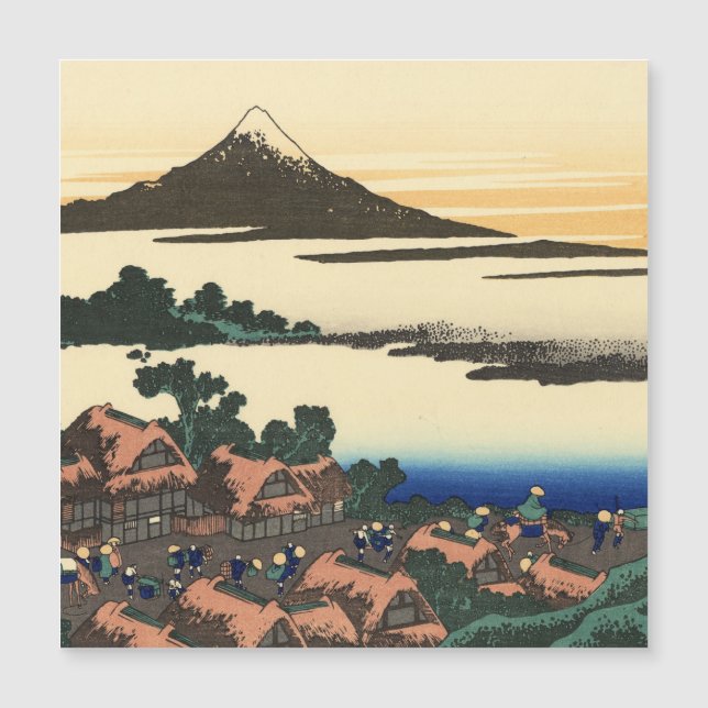 Katsushika Hokusai Dawn i Kai-provinsen (Framsida)