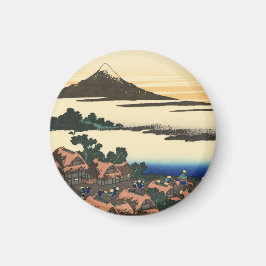 Katsushika Hokusai Dawn i Kai-provinsen Magnet
