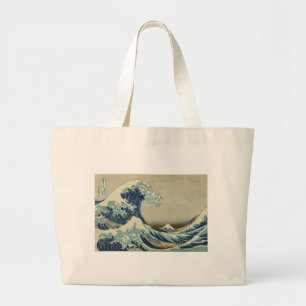 Katsushika Hokusai: Den stora vågen vid Kanagawa Jumbo Tygkasse
