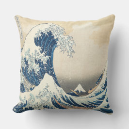Katsushika Hokusai, Den stora vågen vid Kanagawa Kudde