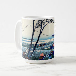 Katsushika Hokusai-Ejiri i Suruga-provinsen Kaffemugg