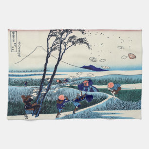 Katsushika Hokusai-Ejiri i Suruga-provinsen Kökshandduk