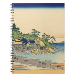 Katsushika Hokusai Enoshima i Sagamiprovinsen Anteckningsbok