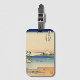 Katsushika Hokusai Enoshima i Sagamiprovinsen Bagagebricka