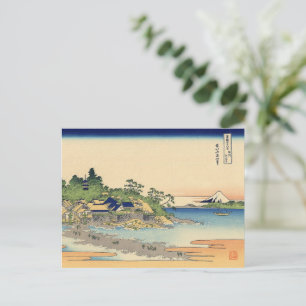 Katsushika Hokusai Enoshima i Sagamiprovinsen Vykort