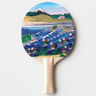 Katsushika Hokusai - Fuji från Kanaya på Tokaido Pingisracket