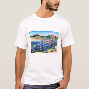 Katsushika Hokusai - Fuji från Kanaya på Tokaido T Shirt
