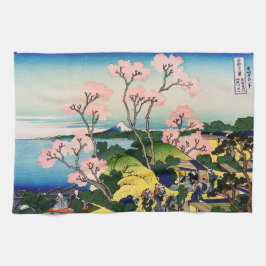 Katsushika Hokusai - Gotenyama, Tokaido, Shinagawa Kökshandduk