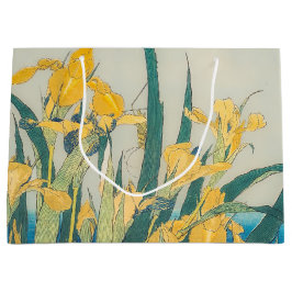 Katsushika Hokusai - Grashopper och Iris