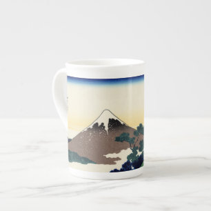 Katsushika Hokusai. Inume Pass in Kai Provinc Benporslin Mugg