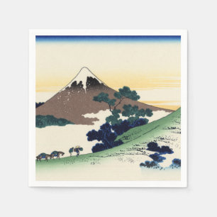 Katsushika Hokusai. Inume Pass in Kai Provinc Pappersservett