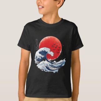 Katsushika Hokusai Japanese Great Wave Men Women K T Shirt