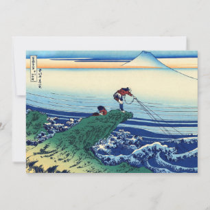 Katsushika Hokusai - Kajikazawa i Kai-provinsen Tack Kort