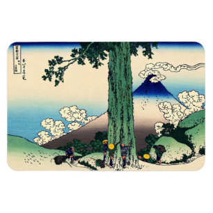 Katsushika Hokusai - Mishima Pass i Kai Magnet
