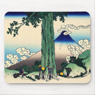 Katsushika Hokusai - Mishima Pass i provinsen Kai Musmatta
