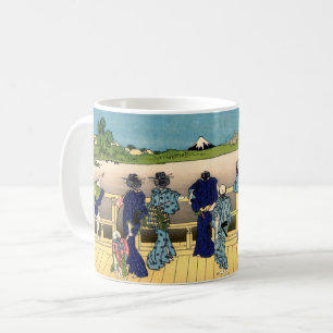 Katsushika Hokusai - Sazai hall, Temple 500 Rakan Kaffemugg