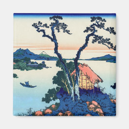 Katsushika Hokusai - Sjö Suwa i provinsen Shinano Magnet