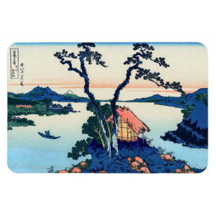 Katsushika Hokusai - Sjö Suwa i provinsen Shinano Magnet