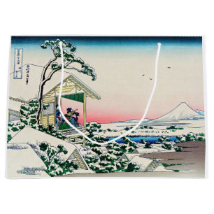 Katsushika Hokusai - Tea house i Koishikawa