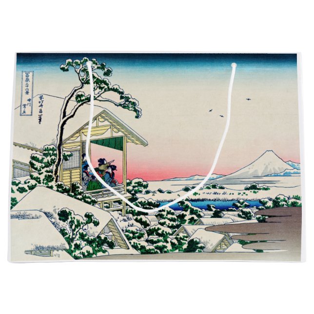 Katsushika Hokusai - Tea house i Koishikawa (Framsidan)