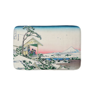 Katsushika Hokusai - Tea house i Koishikawa Badrumsmatta