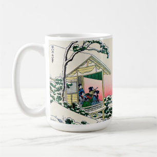 Katsushika Hokusai - Tea house i Koishikawa Kaffemugg