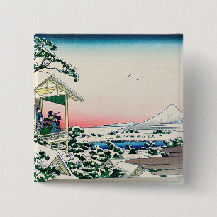 Katsushika Hokusai - Tea house i Koishikawa Knapp