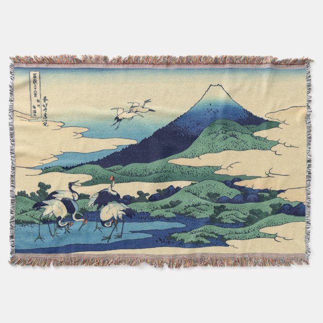 Katsushika Hokusai - Umegawa i Sagamiprovinsen Filt (Framsidan)
