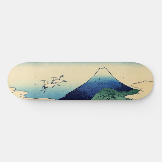 Katsushika Hokusai - Umegawa i Sagamiprovinsen Mini Skateboard Bräda 18,5 Cm (Horz)