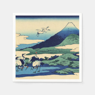 Katsushika Hokusai - Umegawa i Sagamiprovinsen Pappersservett